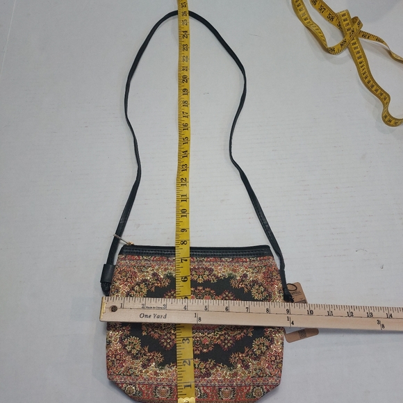 Mottif Istanbul Woman's Red and Gold Mini Shoulder Bag NWT - Picture 6 of 8